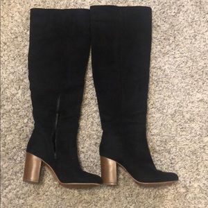 Suede Knee High 👢 Boots
